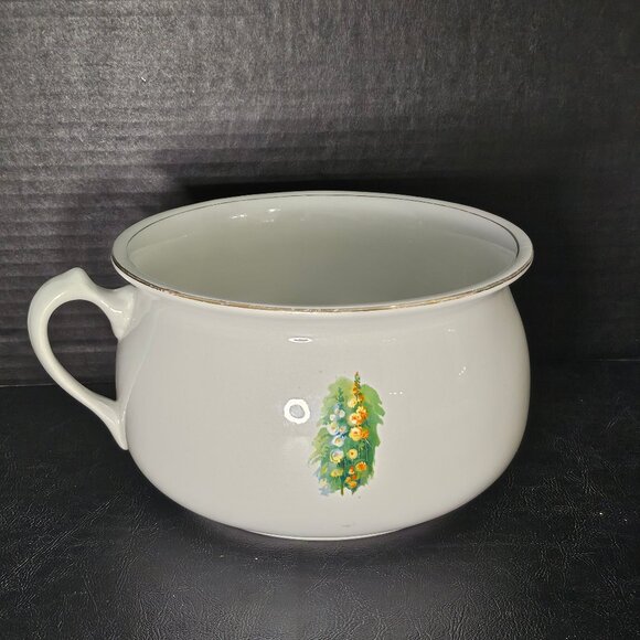 Rare Kirkland And Co. Embassy Ware The Vitreous Porcelain Chamber Pot - Picture 2 of 10